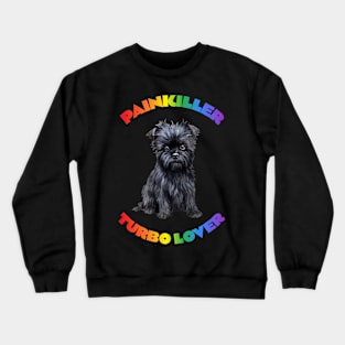 Affenpinscher Turbo Lover Crewneck Sweatshirt